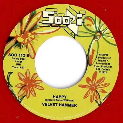 £13.99 • Buy Velvet Hammer - Happy / Party Hardy - RSD  Classic Northern Soul 45 NEW - HEAR!