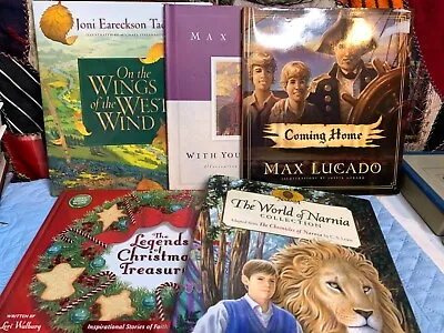 Christian Children's Books Lot Of 5 Mint Condition Lucado Narnia Tada • $15