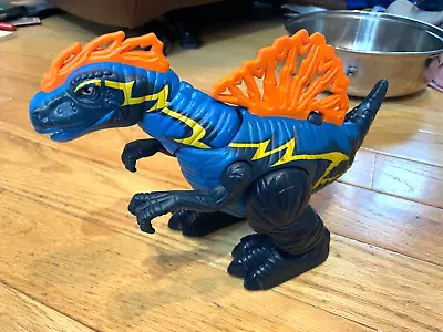 Fisher Price Imaginext Spinosaurus Dinosaur Walking Roaring Mattel 2006 WORKS • $20