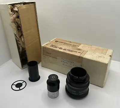 Vintage ASAHI PENTAX Microscope Adapter & Paillar - Bolex 40mm Extention Tube • $29.99