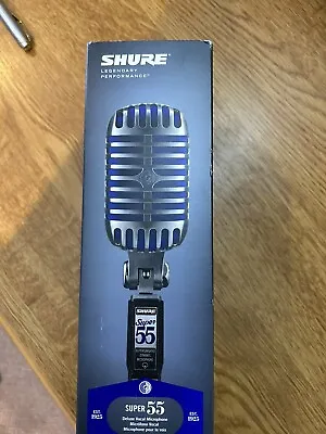 £200 • Buy Shure Classic Series Super 55 Deluxe Dynamic Mic (Supercardioid) (NEW)