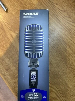 £200 • Buy Shure Classic Series Super 55 Deluxe Dynamic Mic (Supercardioid) (NEW)