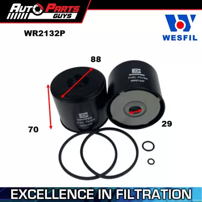 Wesfil Fuel Filter R2132P • $24.99