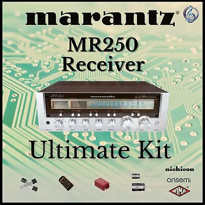 Marantz MR250 Receiver Ultimate Upgrade Kit Genuine Parts Restoration • $74.95