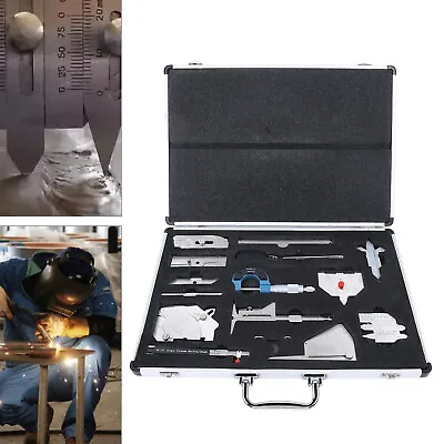 13* Welding Gauge Tool Inspection Kit Welding Inspection Ruler Set W/Case New US • $134.90