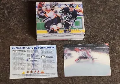 1995-96 McDonalds Pinnacle 3D Hockey Complete Set (41) 1-40 • $13.48