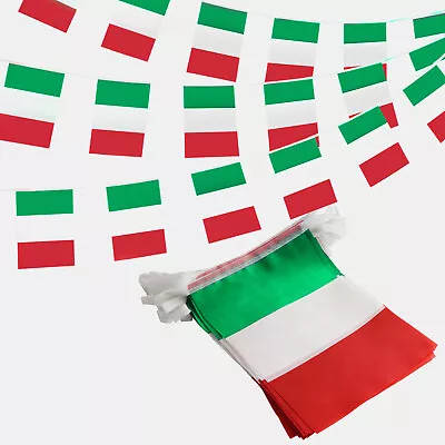 Anley Italy Italian Republic String Pennant Banners Sports Bars 33 Feet 38 Flags • $8.95