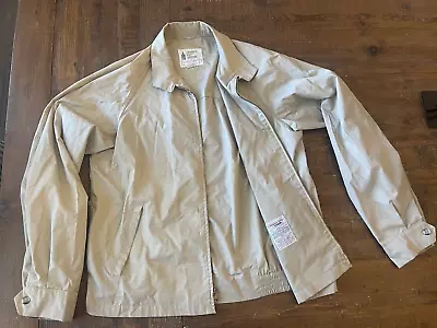 Vintage London Fog By Reeves. Beige Jacket 42 Long FREE SHIPPING! • $28