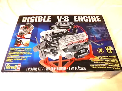 1/4 Monogram Visible V8 Engine Workable Components # 85-8883 • $94.95