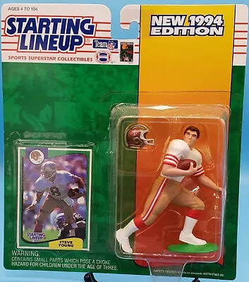 Starting Lineup 1994 Football San Francisco 49ers Steve Young Moc • $7