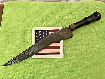 ANCIENT VENDETTA  Indonesian MoroTalibong Bolo Baron Knife. 17TH-18TH CENTURY • $175