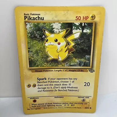 $0.50 • Buy Pokémon TCG Pikachu Jungle 60/64 Regular Unlimited Common HP