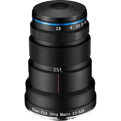 $972.09 • Buy Laowa 25mm F/2.8 2.5-5X Ultra Macro Lens For Sony E BNIB