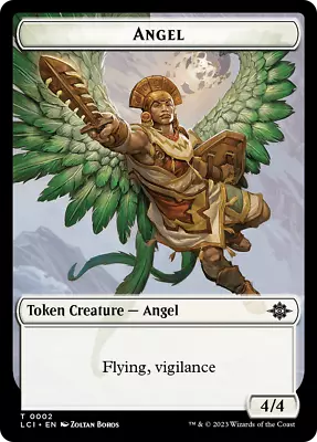 X1 Angel LCI TOKEN MTG 2 TOKEN M/NM 1x • $1.46