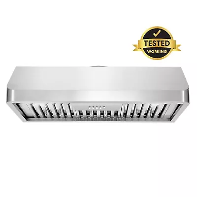 36 In. Under Cabinet Exhaust Hood Vent Hood In Stainless Steel OPEN BOX • $249.93