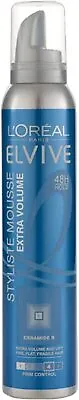 L'Oreal Elvive Styliste Extra Volume Fine Hair Mousse 150ml - NEW UK STOCK • £8.69