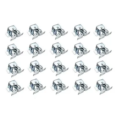 Double Roller Catch Cupboard Cabinet Door Latch Home Kitchen Tools 20pcs • $17.53