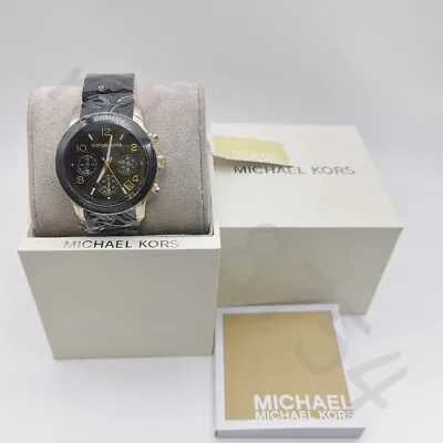 Michael Kors MK5191 Runway Chronograph Quartz Analog Fashion 38mm Women's Watch • $102