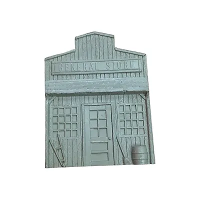 Vintage Marx Disneyland Playset GENERAL STORE BUILDING Gray Main Street 1960s • $23.65