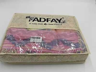 FADFAY Exotic Boho Cover Bedding Duvet  + 2 Pillowshams/1set King New! Colorful • $89.99