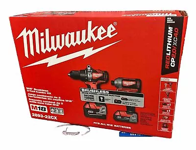 Milwaukee (2893-22CX) M18 Hammer Drill Driver & Impact Combo - BRAND NEW! • $225