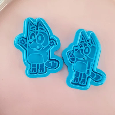 $11.95 • Buy Bluey And Bingo Cutter & Embosser Set Cookie Cutters & Fondant.