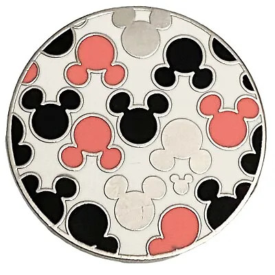 Disney Pin 1-1/8” Mickey Mouse Heads Enamel Brooch • $9.95