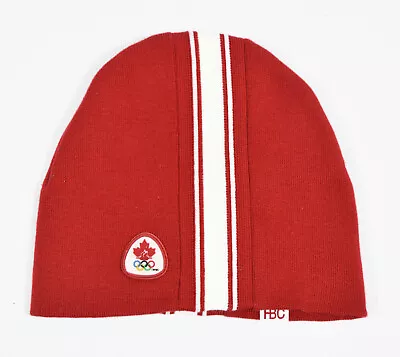 Officially Licensed 2006 Winter Olympics Team Canada Winter Beanie Red • £18.50