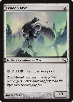 MTG Leaden Myr [Mirrodin Lightly Played] • £1.75