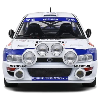 2000 Subaru Impreza S5 Wrc99 White Rally Azimut Di Monza  In 1:18 Scale • $64.99
