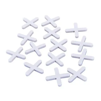 300 Pc TILE SPACERS 4mm CERAMIC PLUMBERS FLOOR WALL KITCHEN GROUTING GAPS EVEN  • £3.25