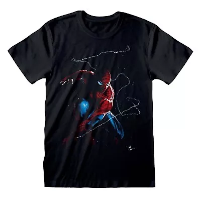 £13.95 • Buy Marvel Comics Spider-man - Spidey Art T-Shirt (Black)