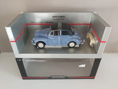 £119.99 • Buy Minichamps 1/18 Morris Minor - Cabriolet - Blue - 1959 - 150137030