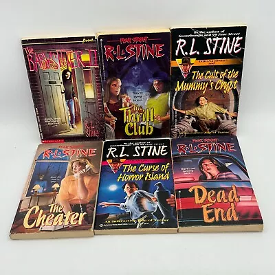 R.L. Stine Paperback Book Bundle | Fear Street Baby Sitter Indiana Jones • $59.99
