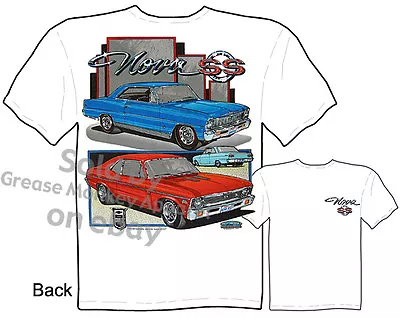 1966 - 1972 Nova T Shirt 67 68 69 70 71 Chevy II T Shirts Tee Sz M L XL 2XL 3XL • $29.44