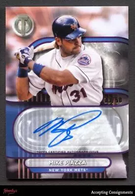 2024 Topps Tribute Autographs Purple #TAMP Mike Piazza AUTO 23/50 METS • $9.50