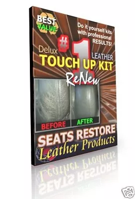 BMW - SADDLE BROWN - Leather Seat Color Repair TOUCH UP KITS • $28.95