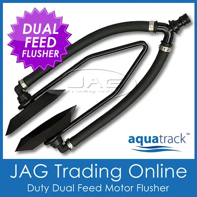 $32.95 • Buy AQUATRACK DUAL FEED OUTBOARD BOAT MOTOR WATER FLUSHER-Large Rectangule Ear Muffs