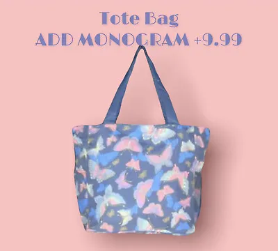 NWT Tote Bag Add Monogram / Personalization For 9.99 Or Buy As Is • $17.99