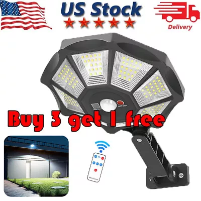 Super Bright LED Solar Motion Sensor Light Garden Outdoor Street Wall Lamp • $21.99