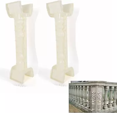 Concrete Molds Set Cement Molds For DIY Balustrades Concrete Plaster Cement Plas • $86.99