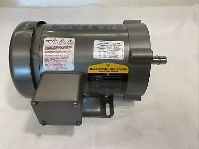 Baldor CM3534-5 .33 Hp Ac Motor 575 Volts 1725 Rpm 3PH 56C Frame • $225