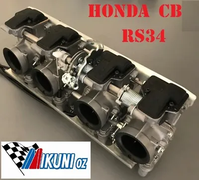 Honda DOHC CB1100 CB900 CB750 Mikuni Carburetor RS34 Smoothbore Carb Kit • $1062.57