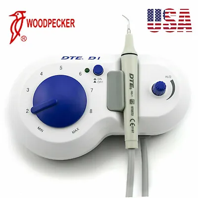 Woodpecker Dental DTE D1 Ultrasonic Pizeo Scaler Satelec HD-1 Handpiece 5 Tips • $107.99