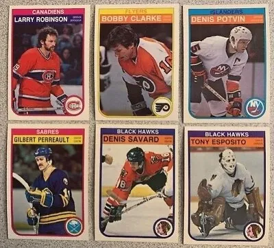 1982-83 O-PEE-CHEE HOCKEY #1 Singles RCs - Cards #1 To #200 -You Pick -FREE S/H • $1.49