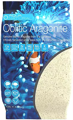 Oolitic Aragonite 10Lb Aquarium Sand For Reef Saltwater And Marine Tanks And Aq • £23.53