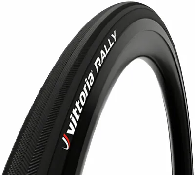 Vittoria Rally Tire - 700 X 25 Tubular Folding Black • $42.99