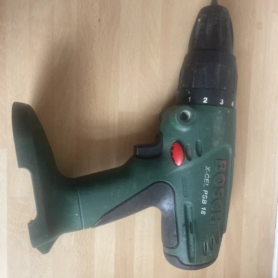 £17.99 • Buy Bosch X-cel Psb18  18v Cordless Hammer Drill. Powerful Fully Working