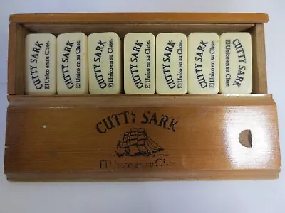 $160 • Buy Vintage Cutty Sark  El Unico En Su Clase  Puerto Rico Dominoes Double Six