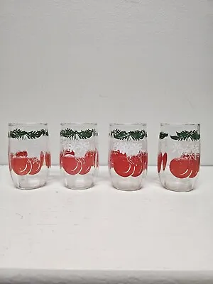 4 - Vintage Tomato Juice Glasses Swanky Swigs Style • $15